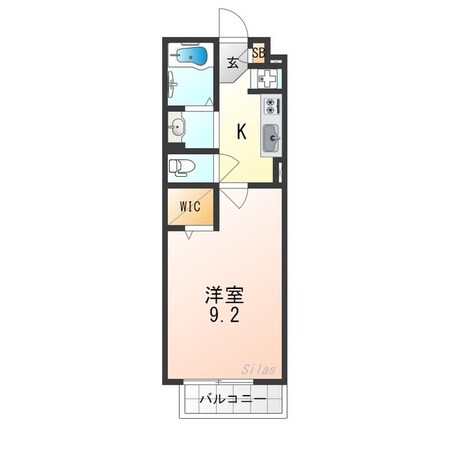 シエスタ参番館の物件間取画像